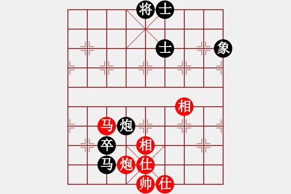 象棋棋谱图片：qmnjsy(9段)-和-ababav(7段) - 步数：170 