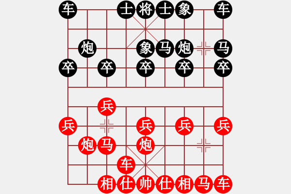 象棋棋譜圖片：‖棋家軍‖皎月2[2739506104] -VS- 昭雪[1404851002] - 步數(shù)：10 