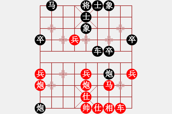 象棋棋譜圖片：宜春春宜物(6段)-負(fù)-戰(zhàn)地黃花(9段) - 步數(shù)：40 