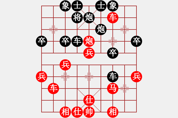 象棋棋譜圖片：第一輪曹馨宇先負(fù)劉軍2015-7-5 - 步數(shù)：40 