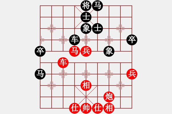 象棋棋譜圖片：寧河象棋(4段)-勝-快佛手(3段) - 步數(shù)：60 