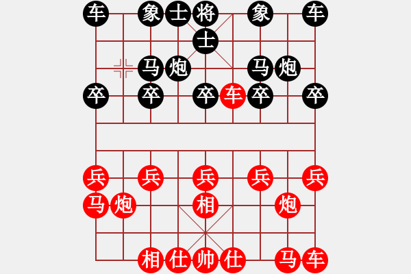 象棋棋譜圖片：芷昕(8段)-和-hqmou(9段) - 步數(shù)：10 