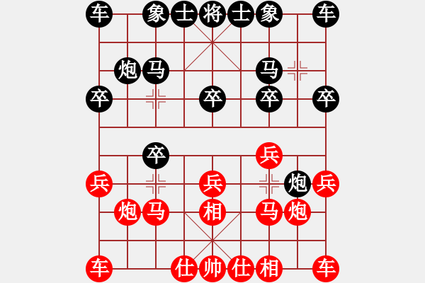 象棋棋譜圖片：昆侖獵刀(4段)-和-dnccz(月將) - 步數(shù)：10 