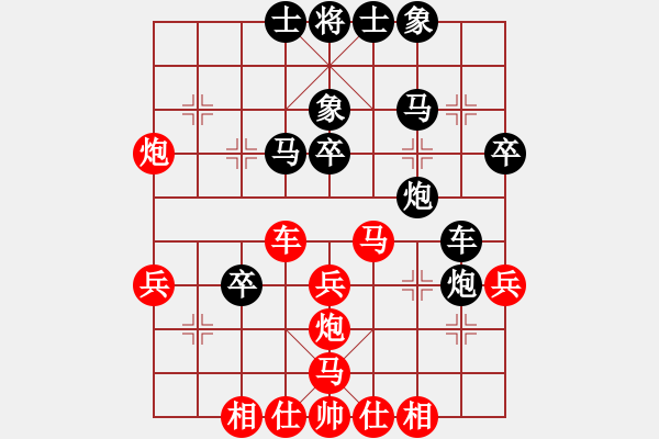 象棋棋譜圖片：maihoapho(2段)-負(fù)-灰熊(1段) - 步數(shù)：40 