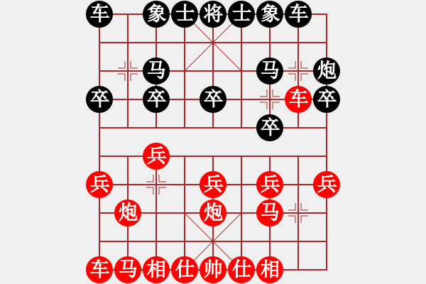 象棋棋譜圖片：雙槍將董平(月將)-勝-朱瑞芬(日帥) - 步數(shù)：10 