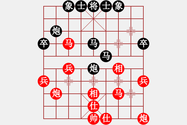 象棋棋譜圖片：bbboy002（業(yè)8-3） 先勝 王宇（業(yè)8-3） - 步數(shù)：40 