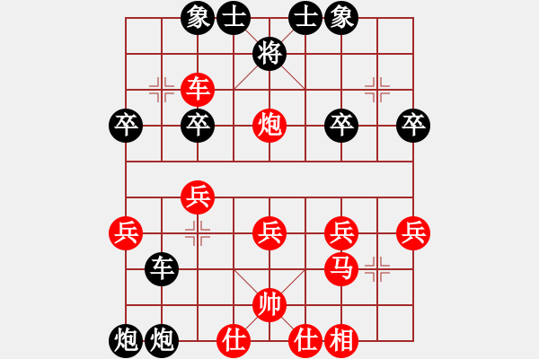 象棋棋譜圖片：應(yīng)對巡河炮的幾種錯誤下法 - 步數(shù)：22 