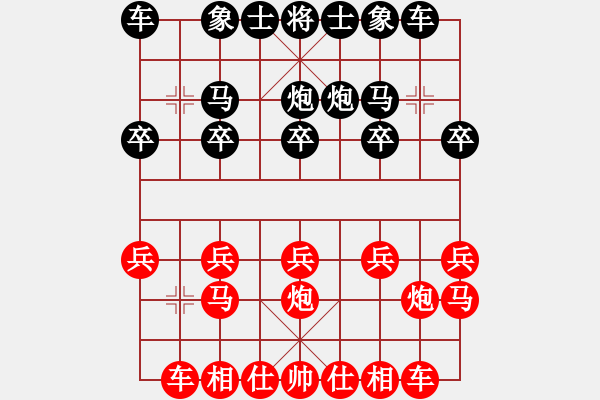 象棋棋譜圖片：【中】正義使者[紅] -VS- mg 獨來讀網(wǎng)[黑] - 步數(shù)：10 