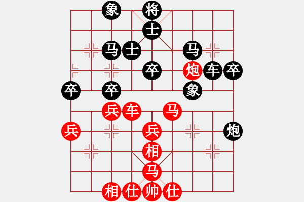 象棋棋譜圖片：ngochuy(4段)-負(fù)-陳子鳴(6段) - 步數(shù)：40 