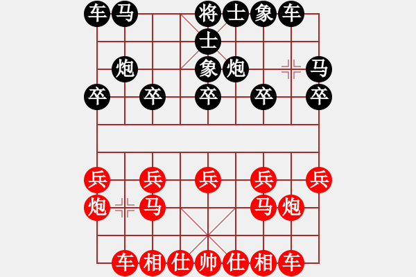 象棋棋譜圖片：騎白馬的青蛙[452406971] -VS- 心若止水[544870849] - 步數(shù)：10 