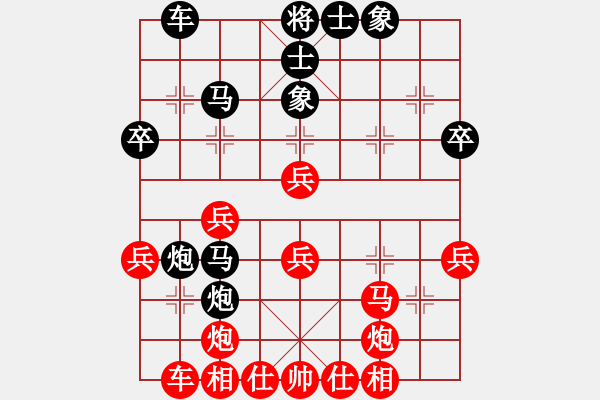 象棋棋譜圖片：南昌小糊涂(1段)-勝-chijiao(2段) - 步數(shù)：40 