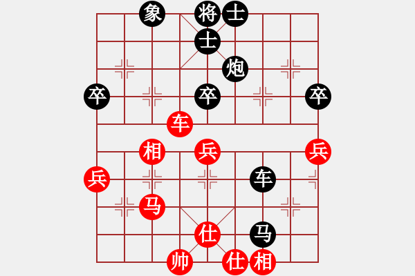 象棋棋譜圖片：高新準(zhǔn)（業(yè)八一） VS 昆侖 E42 對(duì)兵互進(jìn)右馬局 - 步數(shù)：60 