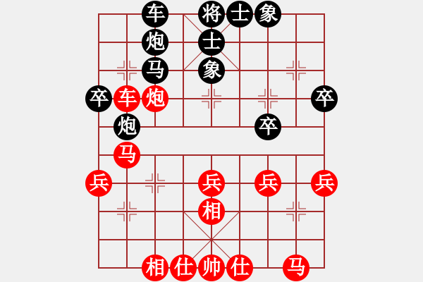 象棋棋譜圖片：隨意芳菲(2段)-勝-華山兵王(3段) - 步數(shù)：35 