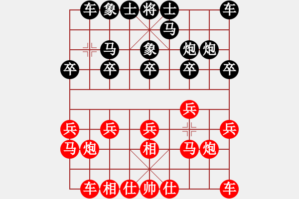 象棋棋譜圖片：yangli(4段)-勝-以手遮天(9段) - 步數(shù)：10 