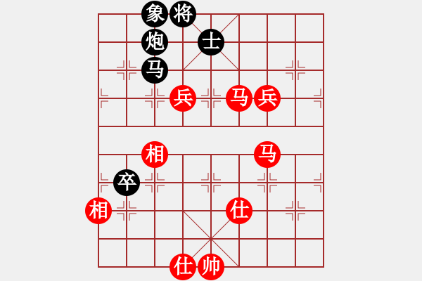 象棋棋谱图片：陶雷 先胜 徐向海 - 步数：100 