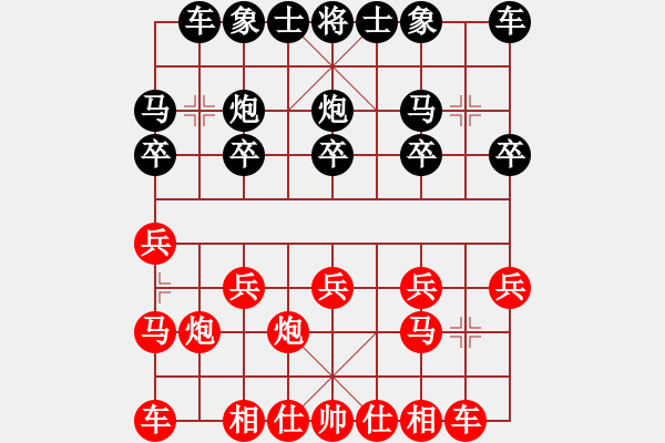 象棋棋譜圖片：bbboy002（業(yè)6-3）先勝 兄弟（業(yè)6-3） - 步數(shù)：10 