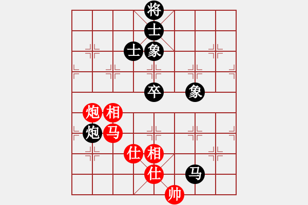 象棋棋譜圖片：又見困獸術(shù)――狂蟒纏身，難解魔咒！ - 步數(shù)：120 