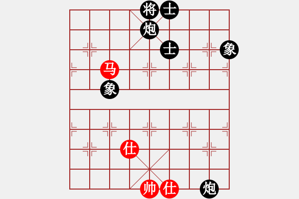 象棋棋谱图片：乱世红颜冰(1弦)-负-风雨楼竹(天罡) - 步数：170 
