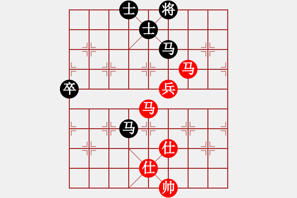 象棋棋譜圖片：風(fēng)雨樓書(天罡)-勝-軍港的晚霞(無極) - 步數(shù)：100 