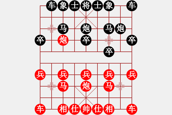 象棋棋譜圖片：唐瘦(1段)-勝-英雄淚(5段) - 步數(shù)：10 