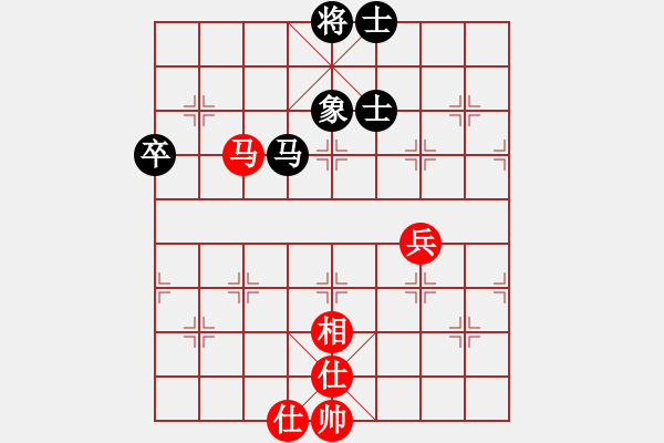 象棋棋譜圖片：先手五七炮互進(jìn)三兵對(duì)屏風(fēng)馬邊卒右馬外盤河 黑車1進(jìn)3 象3進(jìn)5變鐘不二(無極)-和-一生有棋(無極 - 步數(shù)：83 