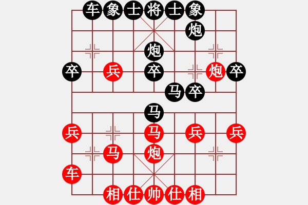 象棋棋譜圖片：2006年迪瀾杯弈天聯(lián)賽第一輪豬頭求敗(人王)-負-轟炸機一號(5r) - 步數(shù)：30 