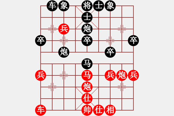 象棋棋譜圖片：2006年迪瀾杯弈天聯(lián)賽第一輪豬頭求敗(人王)-負-轟炸機一號(5r) - 步數(shù)：40 