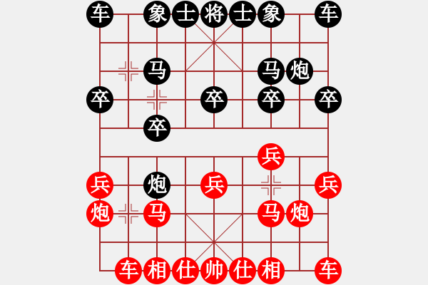 象棋棋譜圖片：第14屆全運(yùn)會(huì)象棋賽第4輪：安徽崔厚峰 先勝 陜西王全安 - 步數(shù)：10 