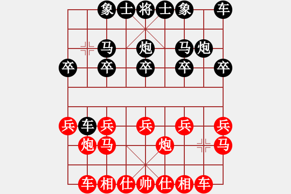 象棋棋譜圖片：2006年弈天迪瀾杯聯(lián)賽第七輪：大針尖(5段)-負(fù)-將帥英雄劍(4r) - 步數(shù)：10 