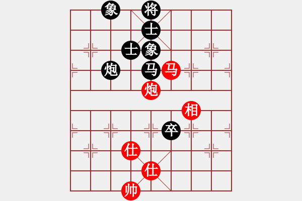 象棋棋譜圖片：2--7---吳裕成 負 胡玉山---車八退七 馬8進6 - 步數(shù)：120 