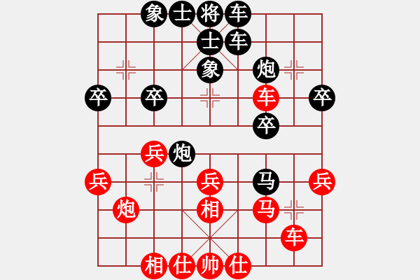 象棋棋譜圖片：東山再起哦(1段)-負(fù)-jjjhhhzzz(5段) - 步數(shù)：30 