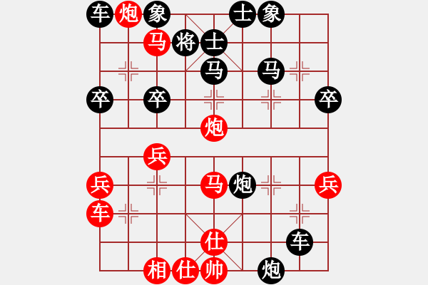 象棋棋譜圖片：大鐵椎(8段)-勝-巨蟹座(4段) - 步數(shù)：40 