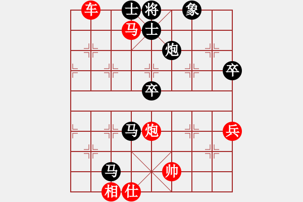 象棋棋譜圖片：野葡萄(8段)-勝-四眼皮跳蚤(4段) - 步數(shù)：80 