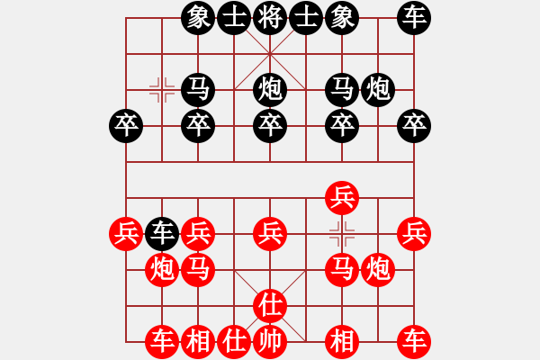 象棋棋譜圖片：楊官林【中國象棋譜2】200頁右中炮 - 步數(shù)：10 