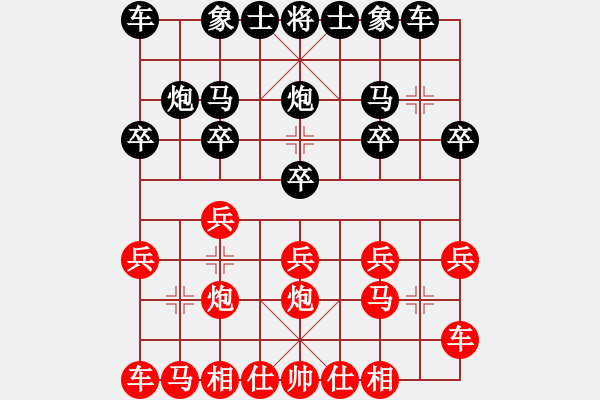 象棋棋譜圖片：天天象棋華山論劍謝順達(dá)業(yè)7-1先負(fù)太守棋狂 - 步數(shù)：10 