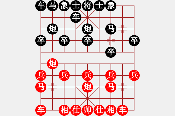 象棋棋譜圖片：大海先負(fù)西瓜.pgn - 步數(shù)：10 