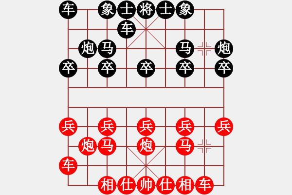 象棋棋譜圖片：2518局 B06-中炮對龜背炮-曹仁(1750) 先負(fù) 旋風(fēng)引擎23層(2855) - 步數(shù)：10 