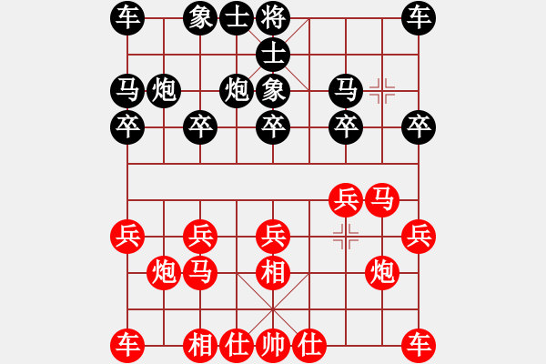 象棋棋譜圖片：游客Aph...（業(yè)4-3）先負(fù) bbboy002（業(yè)5-1） - 步數(shù)：10 