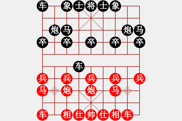 象棋棋譜圖片：嘴角揚(yáng)揚(yáng)[50129759] -VS- 絕處逢生[737872602] - 步數(shù)：10 