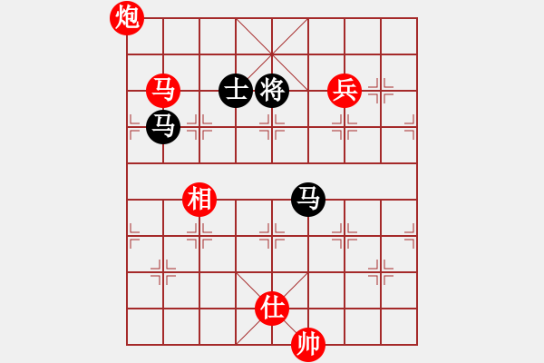 象棋棋譜圖片：棋局-3ak 1B3 - 步數(shù)：60 