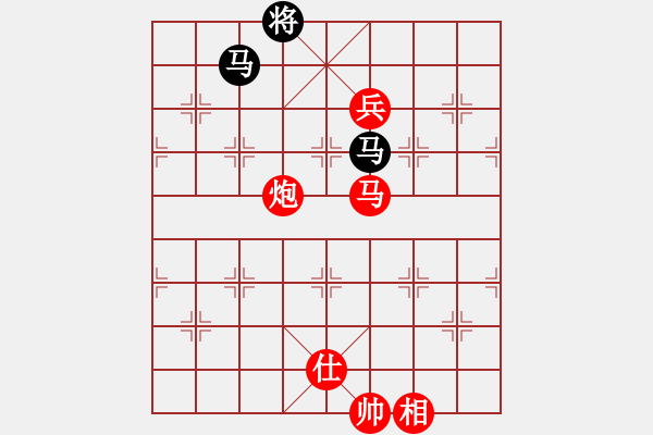 象棋棋譜圖片：棋局-3ak 1B3 - 步數(shù)：90 