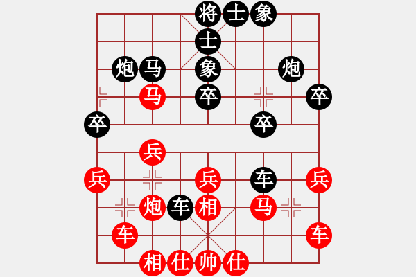 象棋棋譜圖片：十分鐘 欒軍先負(fù)陳富杰 巡河炮 - 步數(shù)：30 