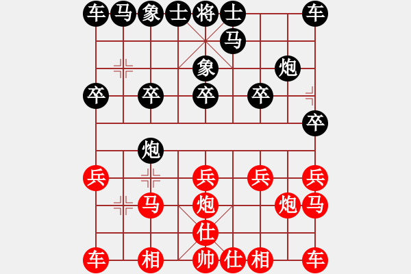 象棋棋譜圖片：楊生（業(yè)8-3） 先勝 bbboy002（業(yè)8-1） - 步數(shù)：10 