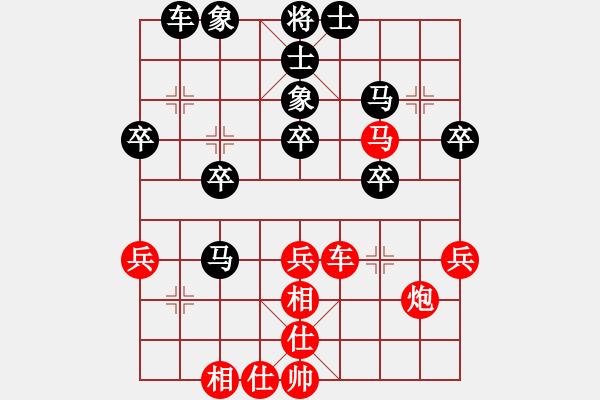 象棋棋譜圖片：bbboy002（業(yè)7-1）先勝 等機(jī)會(huì)郭某某（業(yè)3-2） - 步數(shù)：40 