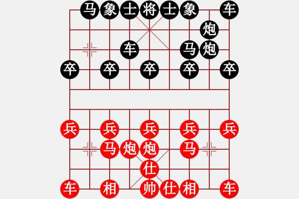 象棋棋譜圖片：星海一劍VS倚天高手(2015 5 27) - 步數(shù)：10 