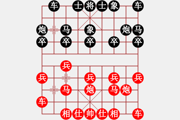 象棋棋譜圖片：肖春堂大師(3段)-勝-蘇小小(5段) - 步數(shù)：10 