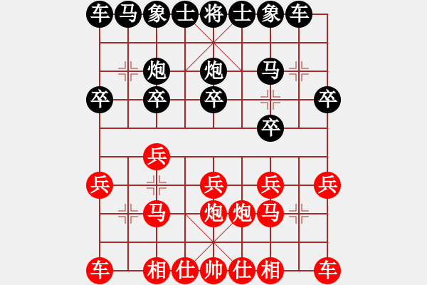 象棋棋譜圖片：交城 程長(zhǎng)勝 勝 嵐縣 朱俊明 - 步數(shù)：10 