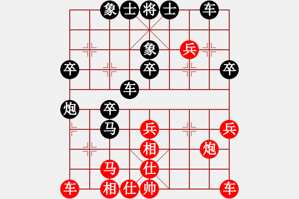 象棋棋譜圖片：qingdaosho(2段)-負(fù)-臭棋一個(gè)(2段) - 步數(shù)：30 