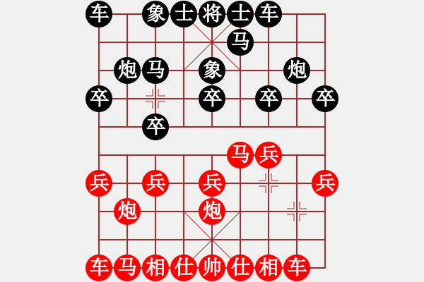 象棋棋譜圖片：醉棋渡河(初級)-負-萍鄉(xiāng)么氣(8級) - 步數(shù)：10 