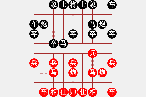 象棋棋譜圖片：探索修心的境界[419849043] -VS- huxly[158639073] - 步數(shù)：10 